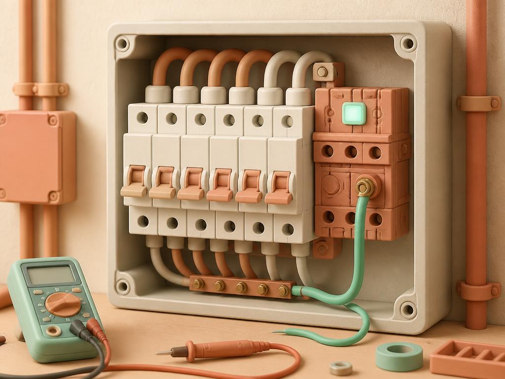Elektrik panosu ve ölçüm cihazı